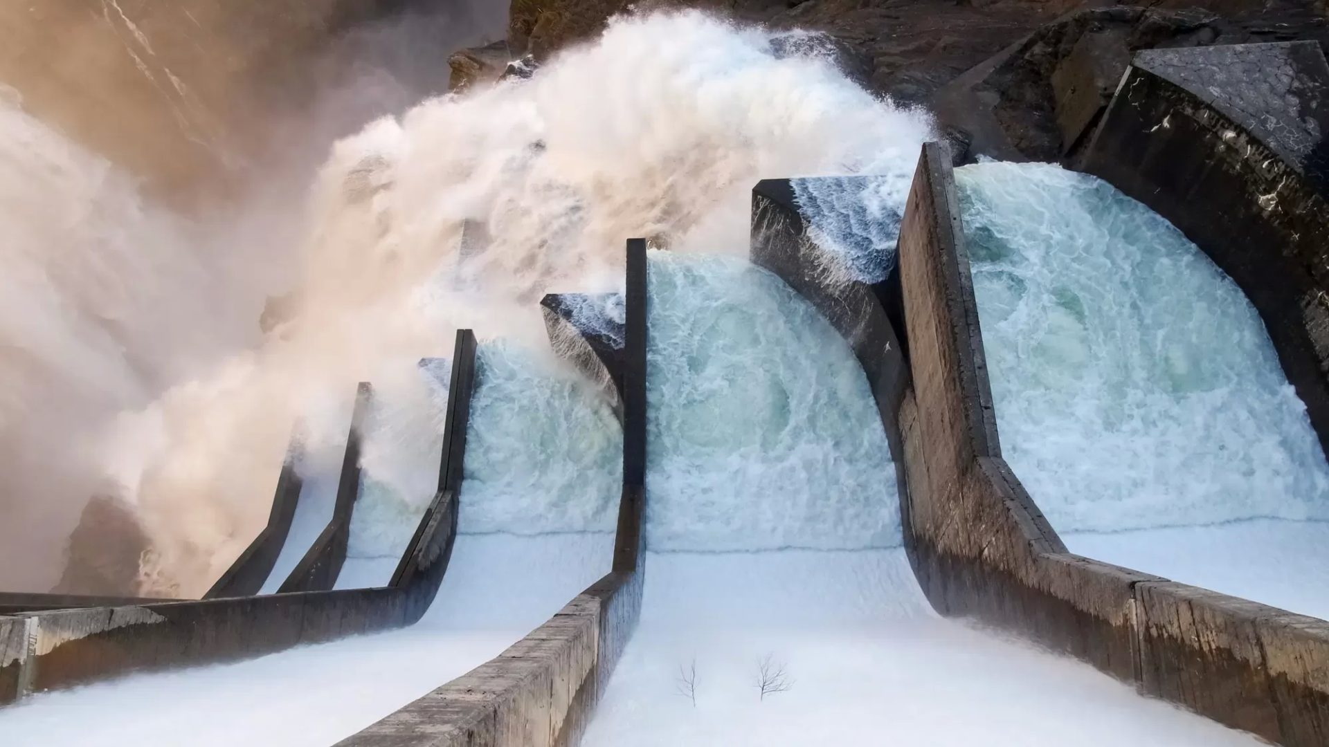 Wasserkraftwerk staudamm nachhaltigkeit