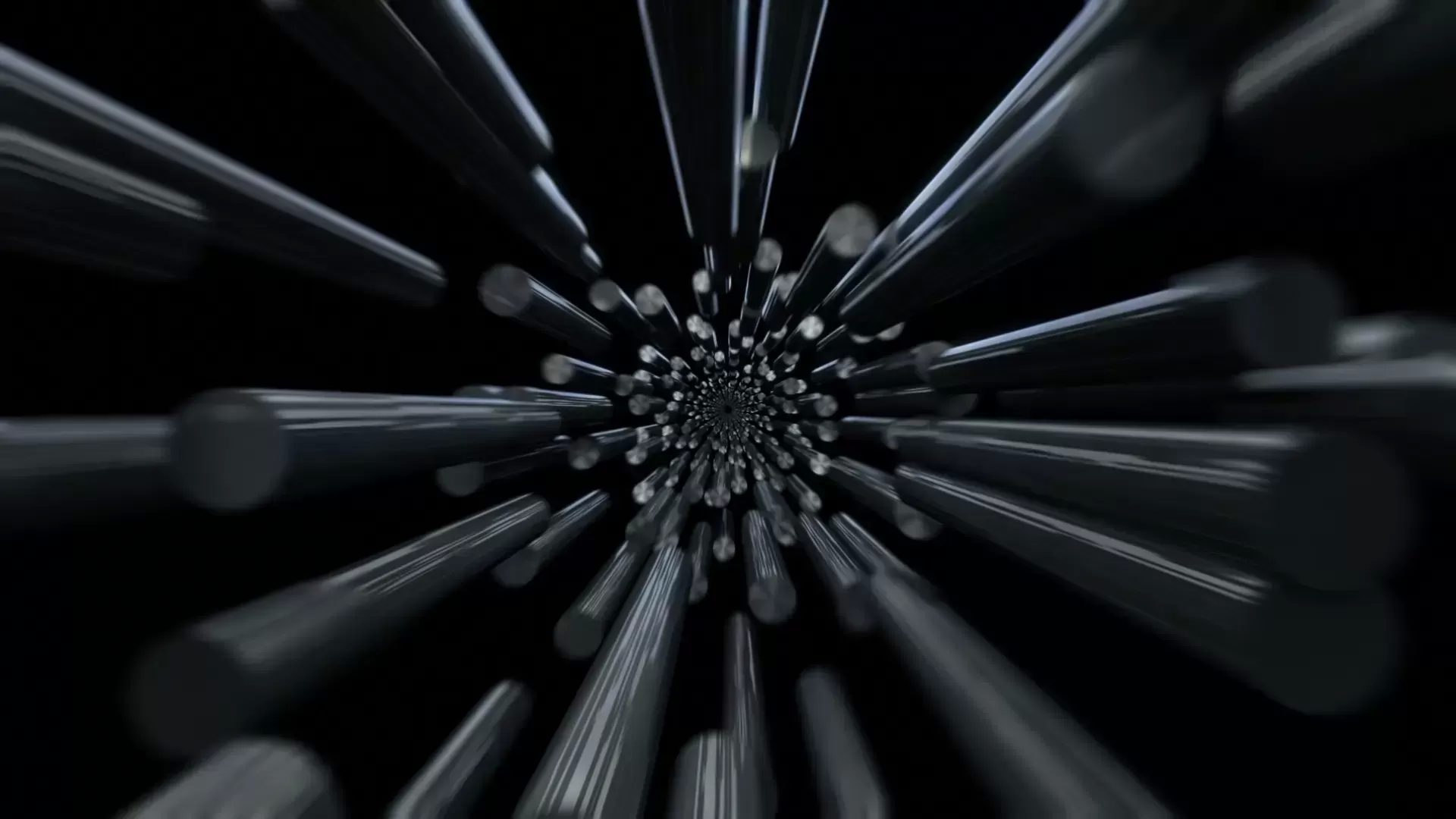 Stabstahl dynamik abstrakt