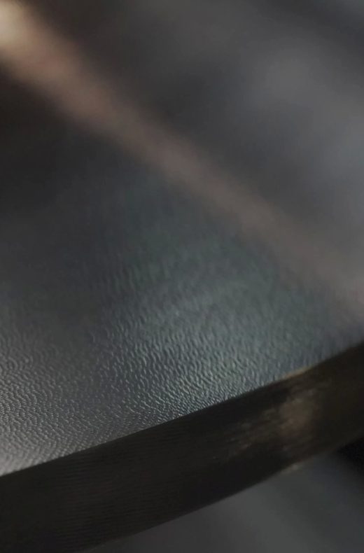 Edelbaustahl oberflaeche nahaufnahme